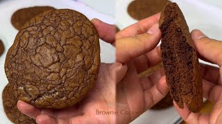 BROWNIE COOKIES | Soft and Chewy Brownie & Cookie in one Recipe by Yeast Mode 1,914 views 1 month ago 1 minute, 31 seconds