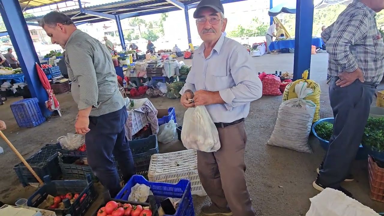 MANİSA GÖRDES PAZARTESİ PAZARINDAN GÖRÜNTÜLER 07-06-2025