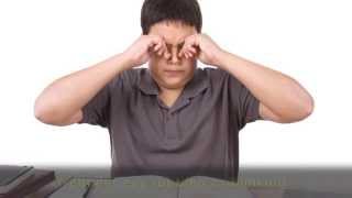 Rubbing the Eyes - One Sign Your Child May Have A Vision Problem