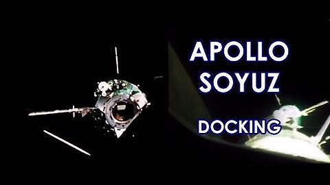 APOLLO-SOYUZ Docking Real Speed -  Film & TV Camera (1975)