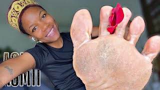 Help Your Giantess Mother Clean Her Dirty Feet 🌹 Happy Mother's Day
