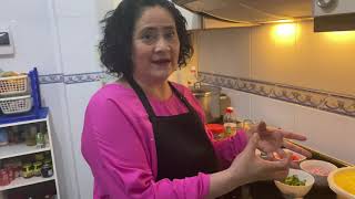Tajo relleno estilo hondureño