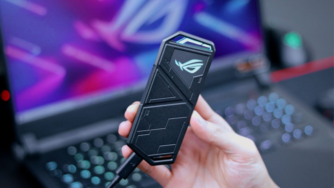 Test : ASUS ROG Strix Arion, un boîtier SSD NVME externe pour jouer ?