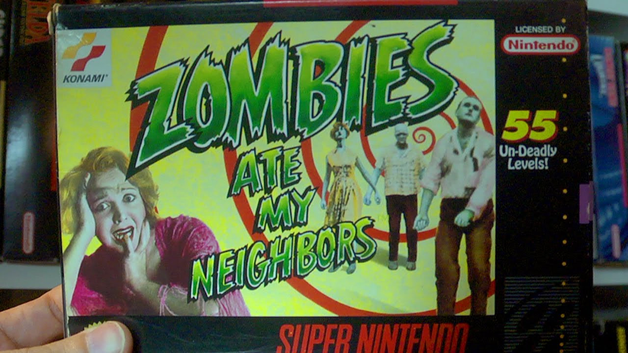 SNES Zombies Ate My Neighbors - YouTube