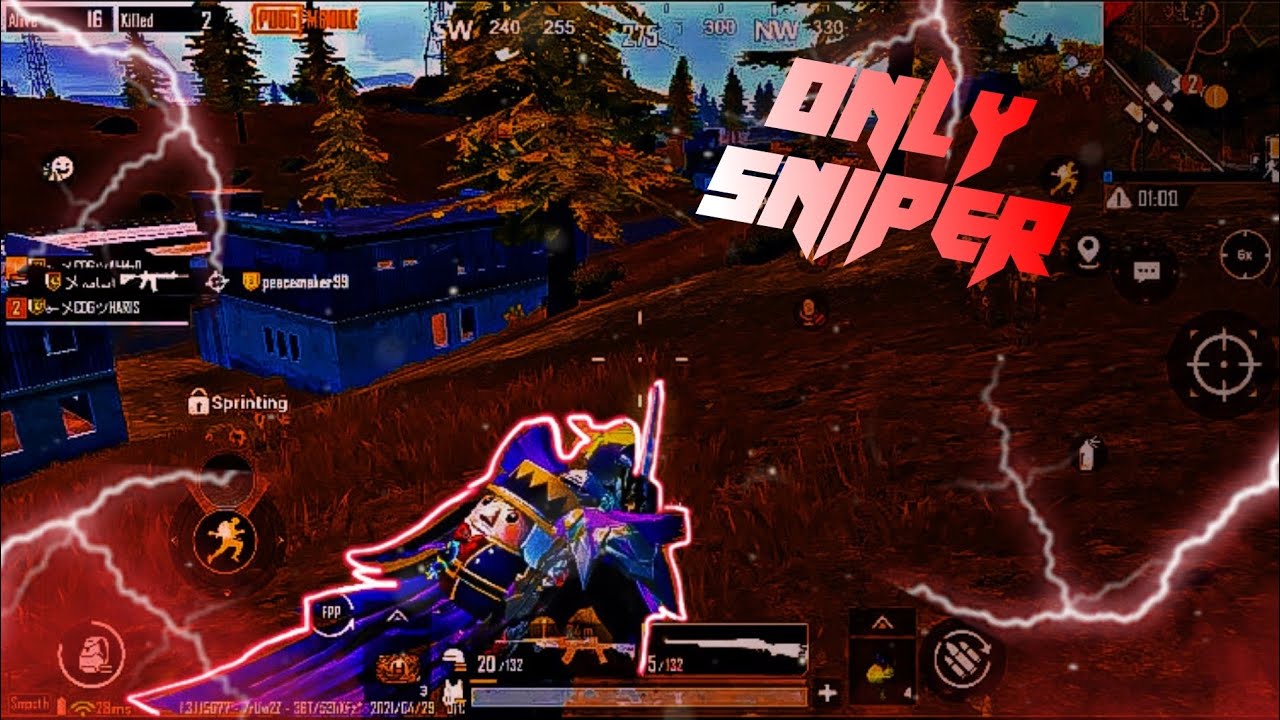 Only Sniper challenge | CDG HARIS | PUBG MOBILE