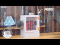 Making a mini refrigerator from peltier diy homemade fridge