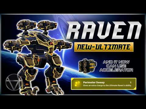 NEW Ultimate Atomizer RAVEN – Gameplay | War Robots Test Server