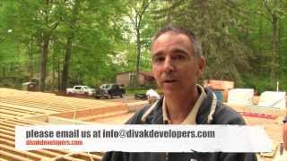 Custom Home Builder Tips - Floor Beams & Plywood Decking - Divak Developers