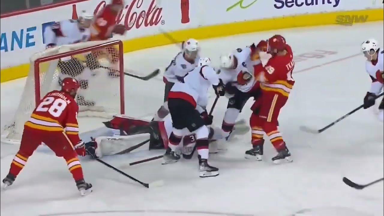 Matthew Tkachuk is well aware that younger brother Brady would rag doll him  if they ever dropped the mitts. 😂 🎥:…