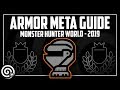 COMPLETE ARMOR META GUIDE - What is the Armor Meta and Where did it come from? | MHW