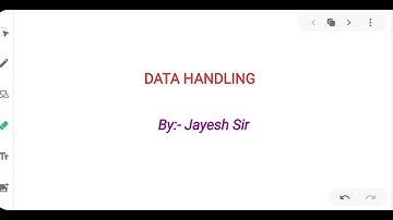 GRADE 6 DATA HANDLING PART-1