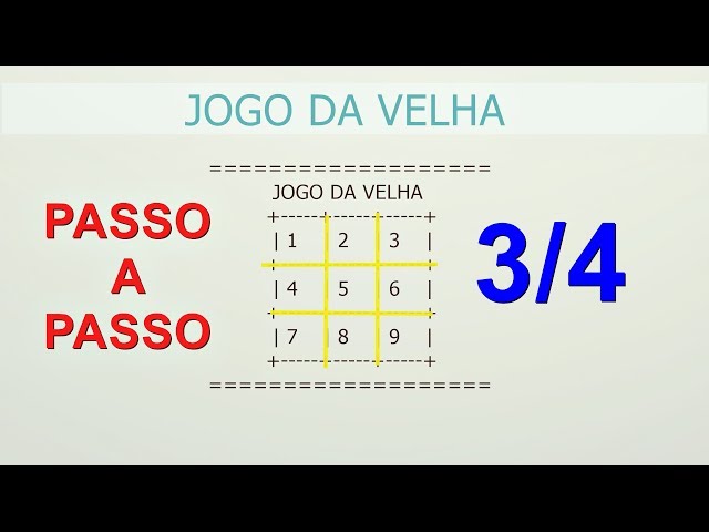 Matriz de lógica de vitória do jogo da velha