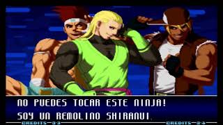 The King Of Fighters 2002 Super Moves y Ocultos o Especiales Del Team Fatal Fury