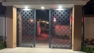 REVIEW CỔNG TRƯỢT TỰ ĐỘNG 2 CÁNH - [Smarthome Thái Nguyên]