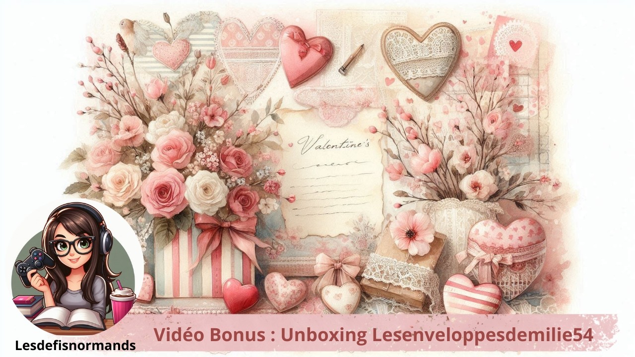 💫Vidéo Bonus💫UNBOXING Les enveloppes d'Emilie 54