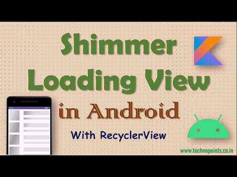 Android Shimmer Effect