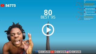 IShowSpeed Plays Stacks Tower Up And Rages😭