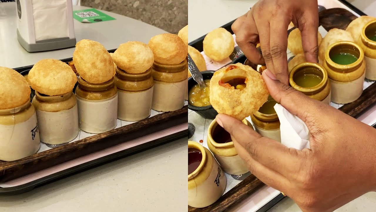 3 Flavor Jar Gol Gappe | GAPPE VAPPE | Secunderabad | Rs 90 | Pao Bhaji Fondue | Almond House | Street Food Zone