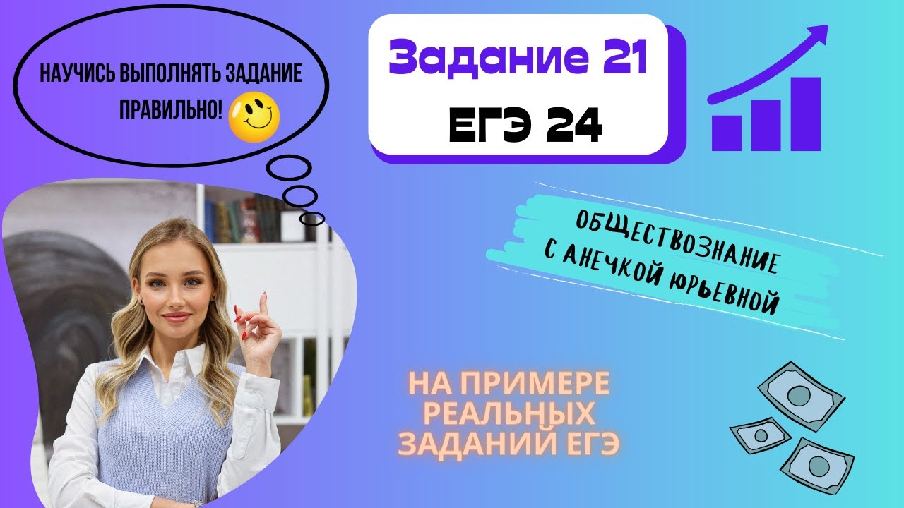 Спрос и предложение. Задание 21 ЕГЭ 2024 по обществознанию на примере ...