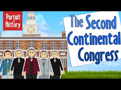 Video: Ce acțiuni a întreprins al doilea Congres continental pentru a începe guvernarea coloniilor?