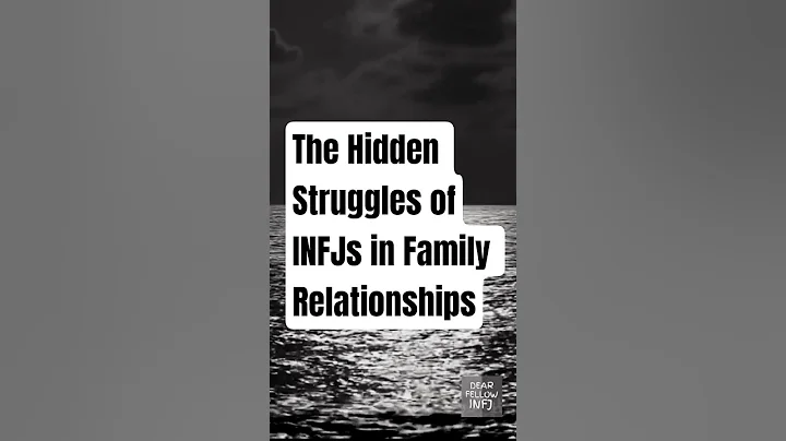 The Hidden Struggles of INFJs in Family Relationships | Psychology Explained #infj