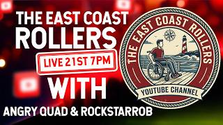 NTRODUCTION TO THE EAST COAST ROLLOER YOUTUBE CHANNEL WITH ANGRY QUAD AND ROCKSTARROB