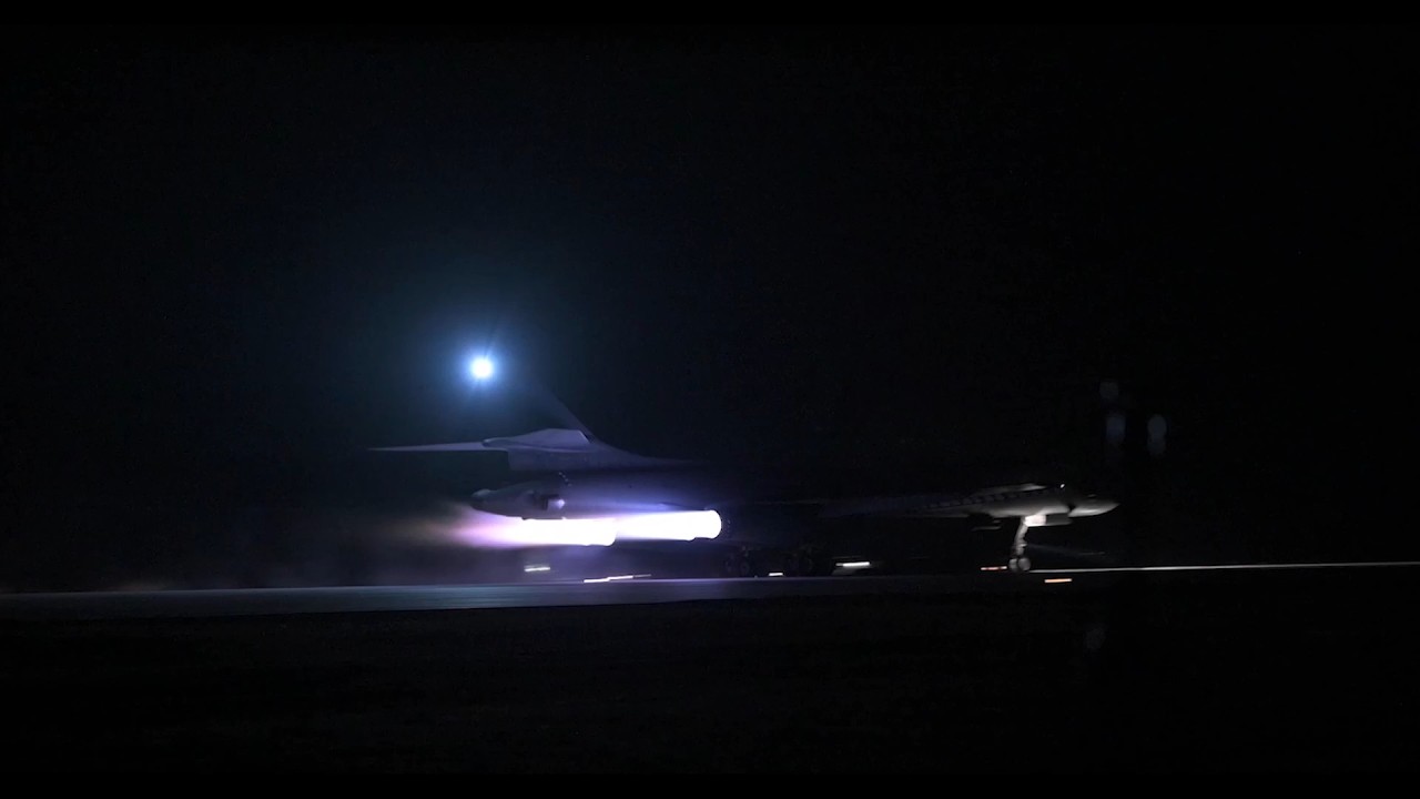Operation Epic Fury: U.S. Air Force B-1B Lancer Bombers in Action!