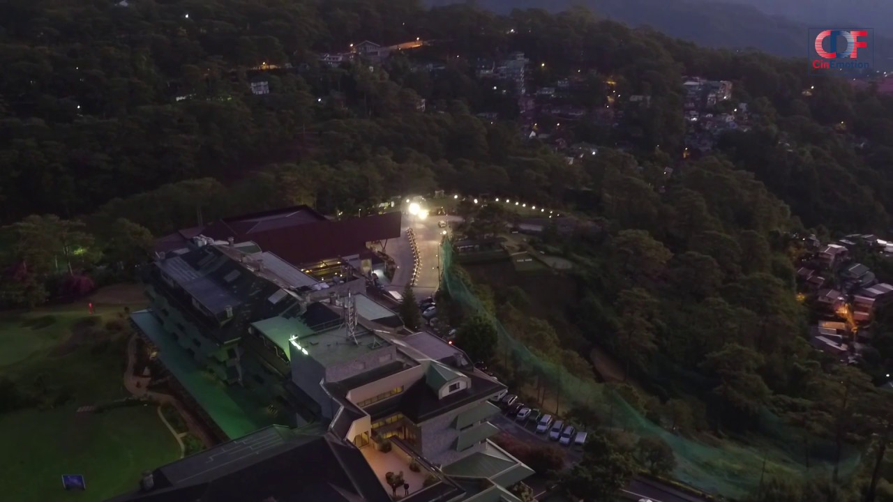 video editing software free Aerial Drone Shots of Baguio Country Club ,Philippines