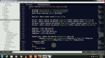 E-commerce Project in Code-igniter Framework Part-100 ( Insert Image data into Database )