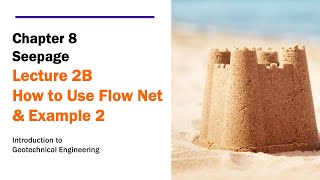Famous Chapter 8 Seepage - Lecture 2B How to Use Flow Net & Example 2 Net Worth