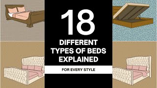 18 Different Types of Beds Explained by Homedit ® 383 views 1 month ago 6 minutes, 12 seconds