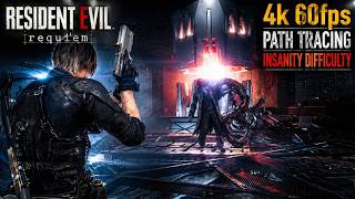 LEON VS VICTOR GIDEON (Boss Fight) | Insanity Difficulty | Resident Evil Requiem