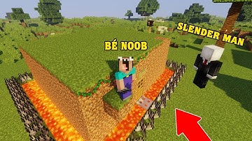 CÁCH BÉ NOOB BẢO VỆ NHÀ KHỎI SLENDER MAN ???