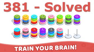 Color Hoop Stack - Level 381