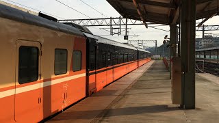 511次莒光號七堵站進站待發(尾端回送3節夕景商務車廂)(E220)