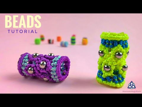 Ceramic Macrame Beads for DIY Jewelry Making - Dearbeads