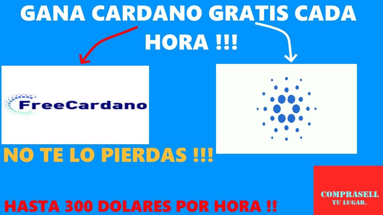GANA CARDANO GRATIS !!! | *HASTA* 300 ADA POR HORA !!! | CARDANO | FREE CARDANO | 2021