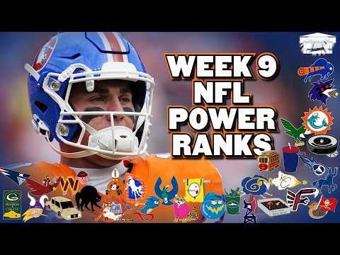 Brutally Honest NFL Power Rankings: Week 9
