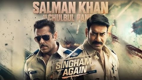 Salman Khan - Chulbul Pandey Entry Song in Singham Again | Salman Khan | Ajay Devgn | Rohit Shetty