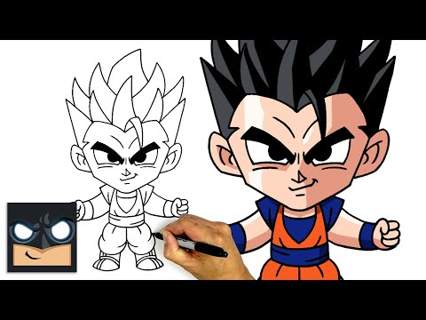 How To Draw Mystic Gohan