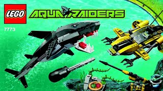 LEGO instructions - Aqua Raiders - 7773 - Tiger Shark Attack