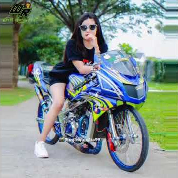 Kawasaki Ninja Rr style Story whatsapp 18 detik  Model Cewek cantik 😍 Wowww