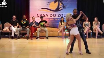 Casa do Zouk 2015 - Brazilian Zouk Invitational J&J 2nd Place