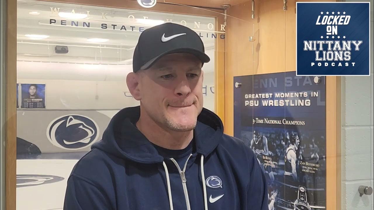 Cael Sanderson recaps Penn State wrestling vs. Rutgers, previews