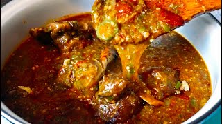 Let’s cookout the Best Okro Stew Recipe that can last for days! Authentic Restaurant Okro stew!