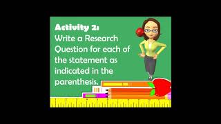 English 12 | Quarter 1 Module 5 Practical Research 2