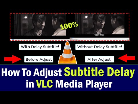 How To Adjust Subtitle Delay in VLC Media Player | *VLC Player Tips