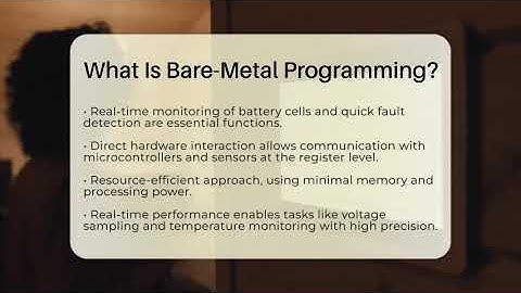 What Is Bare-Metal Programming? - Talking Tech Trends