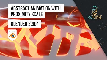Abstract Ring Animation Using Proximity Scale | Blender 2.91
