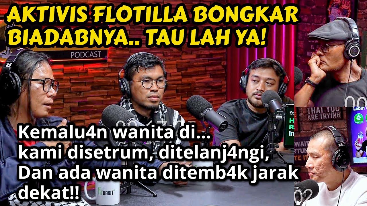 FLOTILLA‼️ Dan mereka meny1k5a kami untuk senang2 Om!! … — Transcript